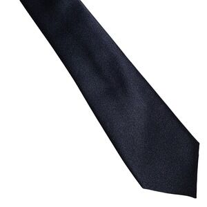 Charles Wain Navy Blue Tie‎ Textured Men's Necktie Pocket Square Formal Business